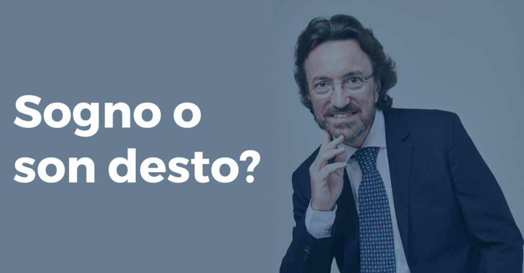 Vivere significa vivere intenzionalmente. Cioè non essere il frutto reattivo di ricordi e avvenimenti passati, fantasie e preoccupazioni per il futuro, strategie di compensazione sul presente. Il resto è sonno.